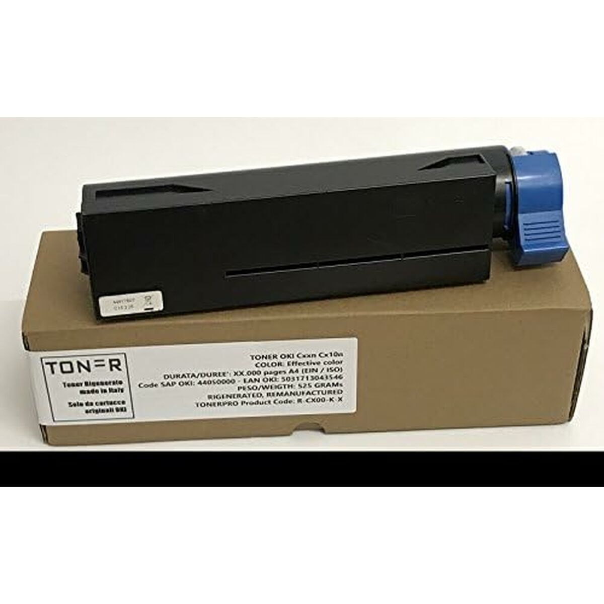 Original toner OKI 44574702 Sort